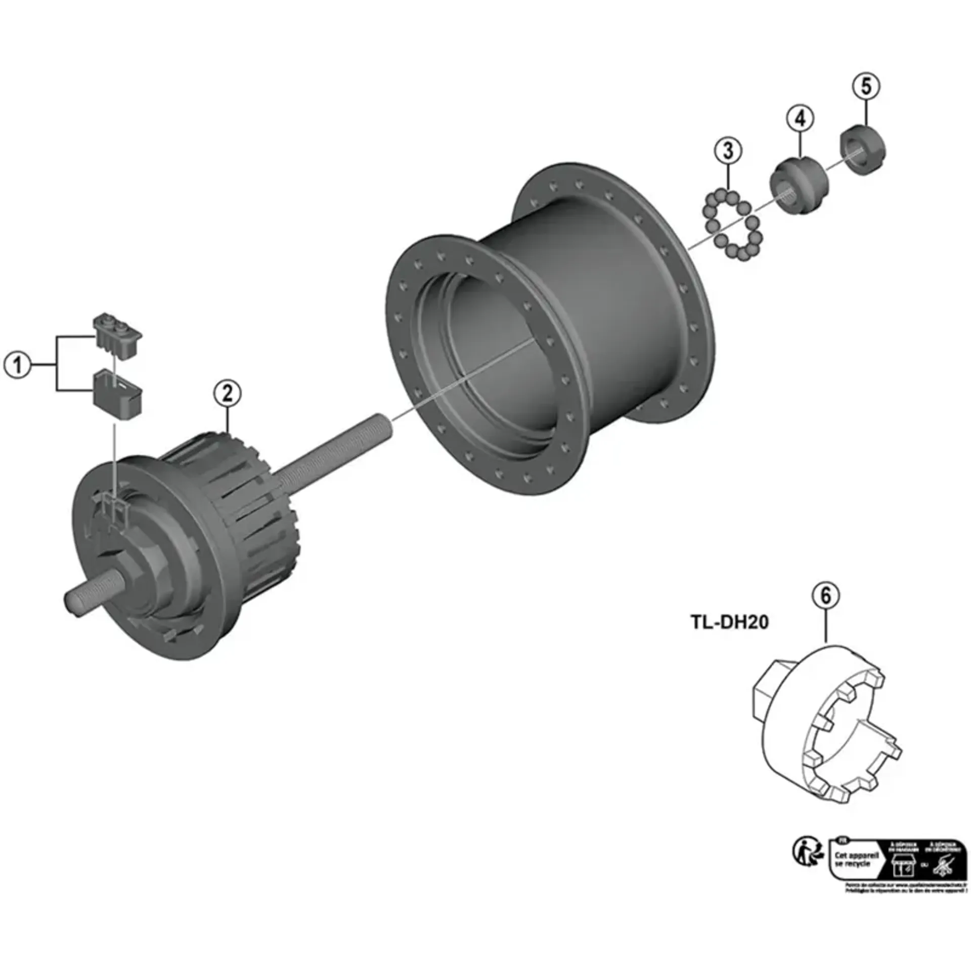 Shimano Spares 3/16-inch Ball Bearing 20-pack in Silver