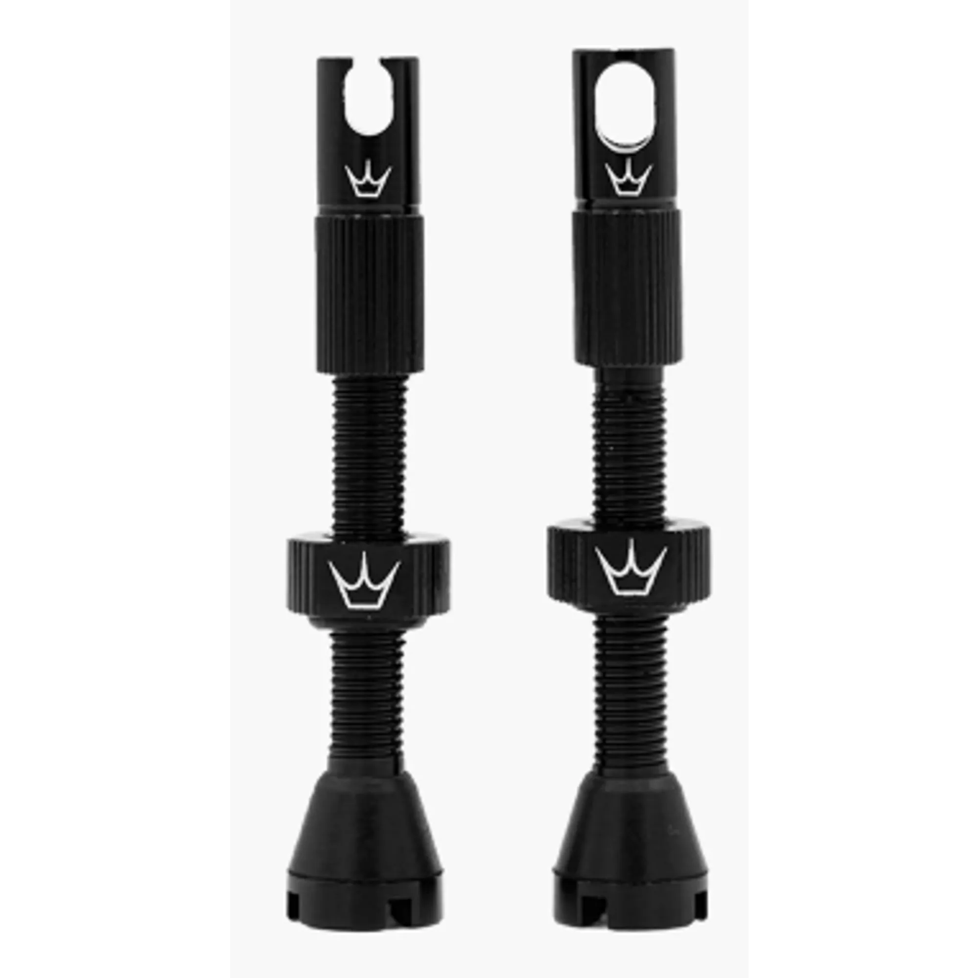 Peaty's X Chris King MK2 42mm Tubeless Valves in Black Peaty's X Chris King MK2 42mm Tubeless Valves in Black