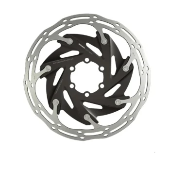 SRAM Centerline X 2-piece Centerlock Rounded Road Rotor in Black