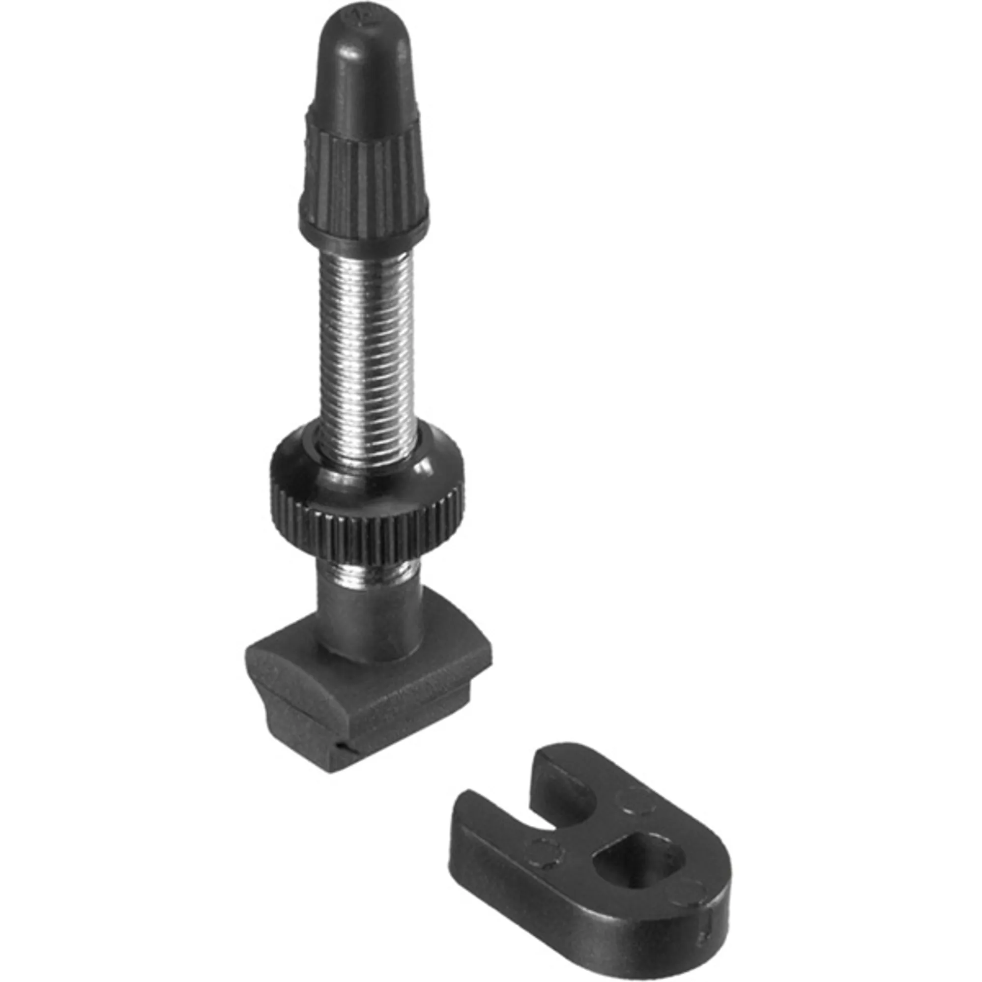 DT Swiss Tubeless Road Valve in Black DT Swiss Tubeless Road Valve in Black
